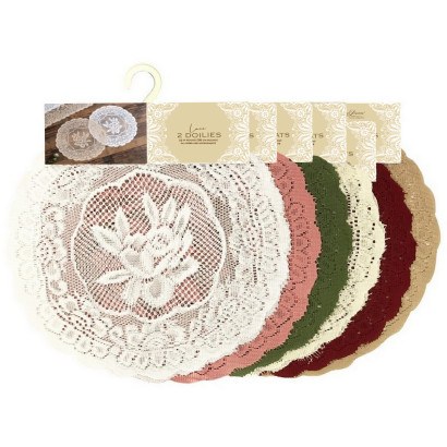 2 pack Lace Doilies