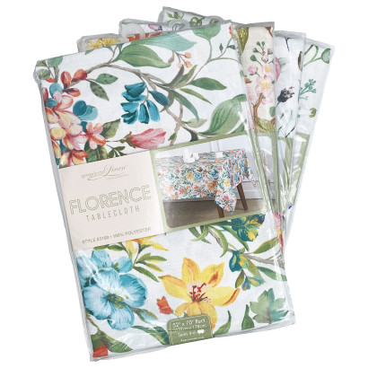 Florence Printed Spring Tablecloth