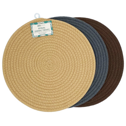 Round Fabric Trivet