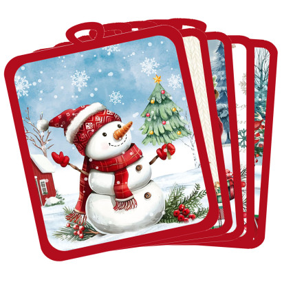 2 Pack Holiday Printed Pot Holders