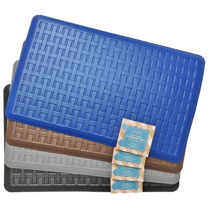 Embossed Anti-Fatigue Kitchen Mat
