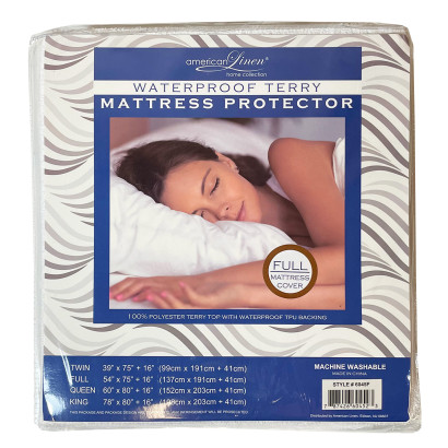 Waterproof Terry Mattress Protectors