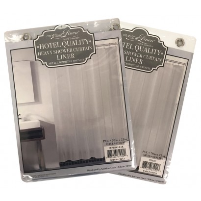 Hotel Quality Shower Curtain Liners