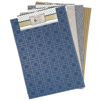 4 Pack PVC Place Mats