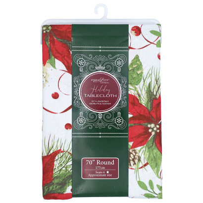 Holiday Printed Tablecloth