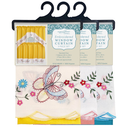 Butterfly Curtain Set