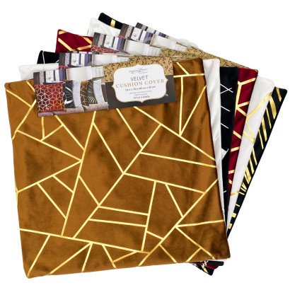 18" Velvet Cushion Cover