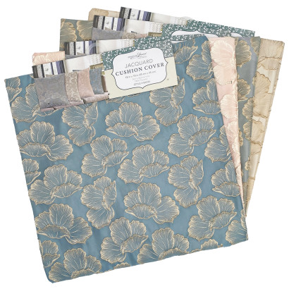 18" Jacquard Cushion Cover