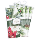 Heavy Printed Holiday Tablecloth - Poinsettia