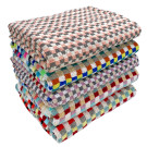 Checkered Bath Towels