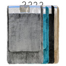 2 Piece Plush Bath Mat Set