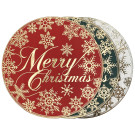 Round Holiday PVC Place Mats