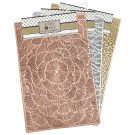 4 Pack Metallic PVC Place Mats