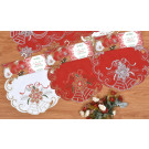 Embroidered Holiday Doily