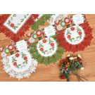 Embroidered Holiday Doily