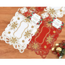 Embroidered Holiday Place Mat