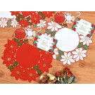 Embroidered Holiday Doily
