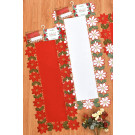Embroidered Holiday Table Runner