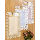 Jacquard Place Mat with Lace Border 