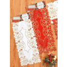 Embroidered Holiday Table Runner