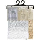 Embroidered Window Curtain Set