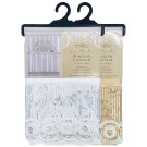 Sequin Window Curtain Set - Circles