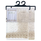 Embroidered Clover Window Curtain Set