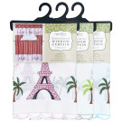 Paris Window Curtain Set