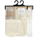 Embroidered Window Curtain Set