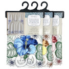 Embroidered Window Curtain Set