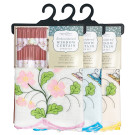 Embroidered Window Curtain Set