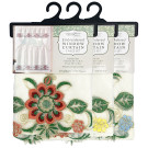 Embroidered Window Curtain Set