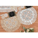 Embroidered Lace Doily