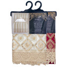 Sequin Embroidered Window Curtain Set
