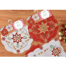 Embroidered Holiday Doily