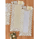 Table Runner with Lace Border