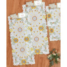 Embroidered Table Runner- Sunflower