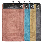 2 Piece Cotton Bath Mat Set