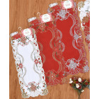 Embroidered Holiday Table Runner