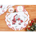 Embroidered Holiday Doily