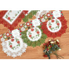 Embroidered Holiday Doily