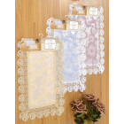 Jacquard Place Mat with Lace Border 
