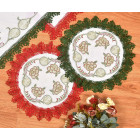 Embroidered Holiday Doily