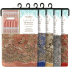 Embroidered Window Curtain Set