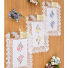 Place Mat with Lace Border
