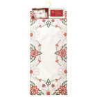 Embroidered Holiday Table Runner