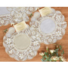 Doily with Lace Border