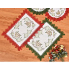 Embroidered Holiday Place Mat