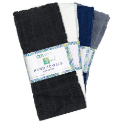 3 Pack Soft Hand Towels