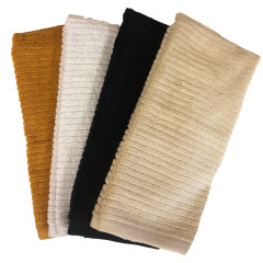 Ribbed Hand Towels